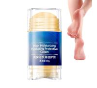 Calcio Balm, 40 g Anti Drying Heel Balm, Natural Cracked Heels Moisturizer, Intensive Dry Skin Nutriishing Cream for Feet, Elbows, Knees, Men and Women Home, Easy to Use