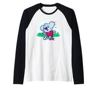 Calcio Bambini Koala I Animali Divertenti | Gli Sport Maglia con Maniche Raglan