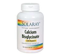 Calcio Bisglicinato Con Vitamina D-3 120 Veg Caps