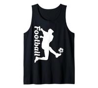 Calcio Calciatore Kick Action Graphic Art Fan Canotta