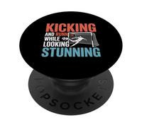 Calcio Calcio E Correre Mentre Guardando Stunning PopSockets PopGrip Adesivo