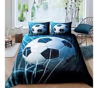 Calcio Calcio Trapunta Bambino Sport Tema Da Letto Set Ragazzi Calcio Modello Ragazzi Calcio Modello Copripiumino per Bambini Bambini America Calcio Gaming Copriletto Camera Letto Singola