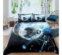 Calcio Calcio Trapuntino Copertura Ragazzi Sport Tema Da Letto Set Calcio Modello Copripiumino Per Bambini Bambini Ragazzi Trapunta In Microfibra Copriletto Camera Letto Singola