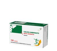 Calcio Carbonato Benessere Delle Ossa 100 Capsule Da 1g