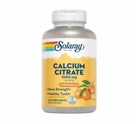 Solaray Calcium Citrate 1000mgr Orange 60 Units Bianco