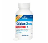 Calcio Citrato Massimo + D3 120 Compresse Di 21st Century