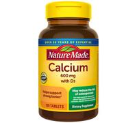 Calcio Con Vitamina D 120 Compresse 500 MG Di Nature Made