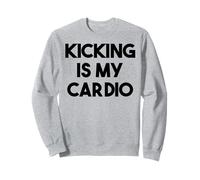 Calcio Divertente - Calciare è Il Mio Cardio Felpa