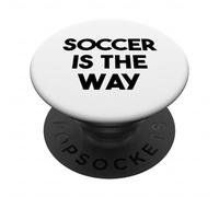 Calcio divertente - Il calcio è la strada PopSockets PopGrip Adesivo