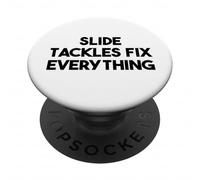 Calcio Divertente - Slide Tackles Fix Tutto PopSockets PopGrip Adesivo