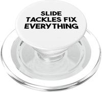 Calcio Divertente - Slide Tackles Fix Tutto PopSockets PopGrip per MagSafe