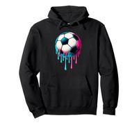 Calcio Drip for Boys Ice Cream Drip Feel The Drip Soccer Felpa con Cappuccio