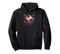 Calcio Drip Soccer Player Cool Teen Boys Soccer Ball Drip Felpa con Cappuccio