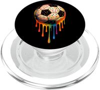 Calcio Drip Soccer Player Cool Teen Boys Soccer Ball Drip PopSockets PopGrip per MagSafe