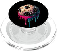 Calcio Drip Soccer Player Cool Teen Boys Soccer Ball Drip PopSockets PopGrip per MagSafe