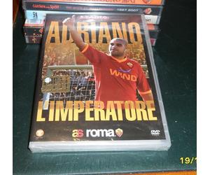 CALCIO: DVD AS ROMA ADRIANO L'IMPERATORE Fiorentina Parma Inter RARO Nuovo
