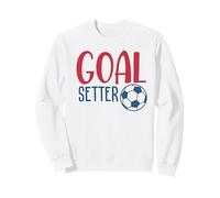 Calcio Fan Allenamento Calcio Pratica Goal Setter Ragazzi Ragazze Felpa
