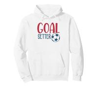 Calcio Fan Allenamento Calcio Pratica Goal Setter Ragazzi Ragazze Felpa con Cappuccio