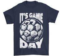 Calcio Gioco Giorno Inghilterra Irlanda Scozia Galles T-Shirt 100% Cotone