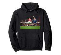 Calcio Ian Wright Arsenal Everton Highbury Premier League Felpa con Cappuccio