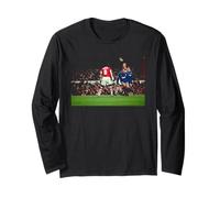 Calcio Ian Wright Arsenal Everton Highbury Premier League Maglia a Manica