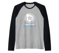 Calcio Il Sabato Calcio Mamma E papà Calcio Mamma Maglia con Maniche Raglan