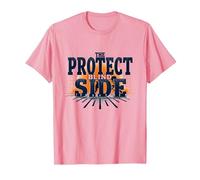 Calcio Lineman Protect The Blind Side Graphic Maglietta, Uomo, Rosa, M