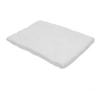 Calcio Magnesio Silicato Fibra di Camino Coperta Sicurezza Fuoco Materiale Isolante Bianco Resistente alle Alte Temperature 1206 °C Fibra Ceramica (30 x 20 x 2 cm)