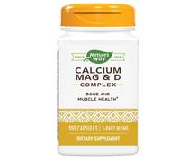 Calcio-Magnesio-Vitamina D 100 Caps Di Nature's Way