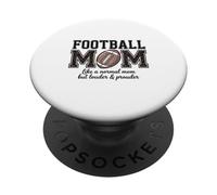 Calcio Mamma Come Una Mamma Normale Ma Più Orgoglioso E Più Forte PopSockets PopGrip Adesivo