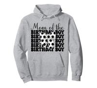 Calcio Mamma Mamma Coquette Bow Mamma Del Compleanno Ragazzo Felpa con Cappuccio