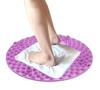 Calcio Massaggio Mat, Bathroom Foot Massage Pad, Walking Toe Plate Massager, Stimolatore di calcio, Fitness Foot Relaxation Mat, Therapeutic Foot Massage Pad for Home