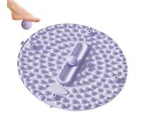 Calcio Massaggio Mat, High Elasticity Foldable Pad, Portatile Rilassamenti Ergonomic Pressure Point Mats, Adorable Feet Relaxation, Foots Massager Mat for Home Office Travel
