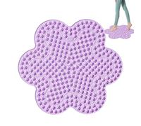 Calcio Massaggio Mat, Silicone Walk Mat, Non Slip Mats, Flower Shaped Mats, Silicone Foot Massage Mat With Flower-shaped Design For Foot Relaxation, Non Slip Foldable Standing Pad