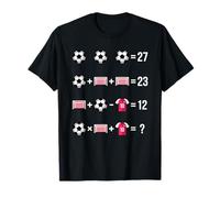 Calcio Matematica Equazione Riddle Design Risolvere Il 67 Puzzle Maglietta
