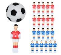 Calcio Men, Giocatori di Sostituzione del Calcio | 22 Figure Giocatore Tavolo in resina Pack,Bambole Gioco al coperto parti di Sostituzione, Gioco di Slip