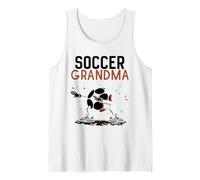 Calcio Nonna Gioco Calcio Partita Giocatore Nonna NAN Canotta