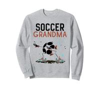 Calcio Nonna Gioco Calcio Partita Giocatore Nonna NAN Felpa