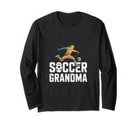 Calcio Nonna Vibrante Atletico Passione Maglia a Manica