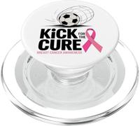 Calcio per la cura della consapevolezza del cancro al seno PopSockets PopGrip per MagSafe