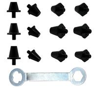 Calcio professionale tacchetti tacchetti antiscivolo in metallo tacchetti resistenti alle intemperie punte in metallo a basso peso accessori da calcio bagnato tempo calcio