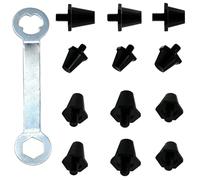 Calcio professionale tacchetti tacchetti antiscivolo in metallo tacchetti resistenti alle intemperie punte in metallo a basso peso accessori da calcio bagnato tempo calcio