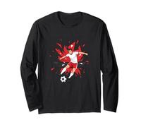 Calcio RIGORE Perfetto per Il Comic Principale Maglia a Manica