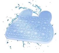 Calcio Scrubber - Non Slip Bunny Suction Cup | Silicone Foot Scrubber e Back Washer per Shower, Massage and Cleaning, Non Slip Design For Adults, Kids, Elderly, Home, Bath, Apartment, Dorm