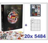 Calcio sticker colleziona album Safe 7919 20x Custodie per fino Al A 360