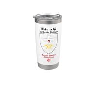 Calcio storico fiorentino Bianchi di Santo Spirito Bicchiere termico in acciaio inox doppia parete