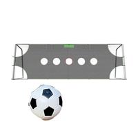 Calcio Target Network - Grande rete di allenamento pieghevole, precisione di precisione del colpo di fuoco Loch FOOTBOSS | Rete di allenamento di calcio portatile per e