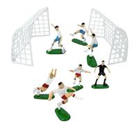 Calcio Team Cake Topper - Soccer Goal Post Decoration, Calcio Themed Party Accessory, Durevole Miniature Sports Decor, Perfect Birthday or Celebration Ornament, Fun Supplies for Men and Boys | Fest