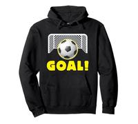 Calcio Team Player Attuale Goal! Grafica Felpa con Cappuccio