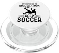 Calcio - Tutto con moderazione tranne il calcio PopSockets PopGrip per MagSafe